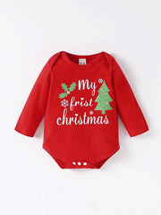 Baby bodysuits christmas